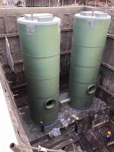 荆州重庆OPPO智能生态科技园安装一体化污水提升泵